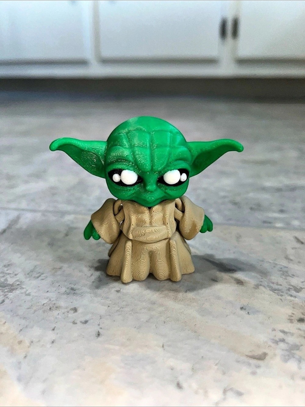 3D Printed Grogu Action Figure